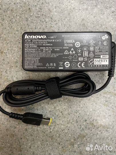 Блоки питания для ноутбуков Lenovo