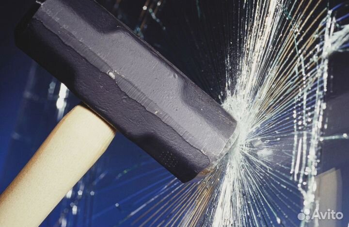 Бронирование стёкол окон витрин бронепленка 336