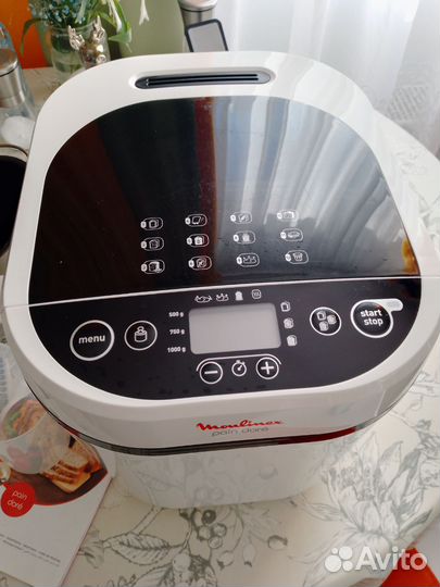Хлебопечка moulinex