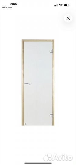 Дверь матовое стекло