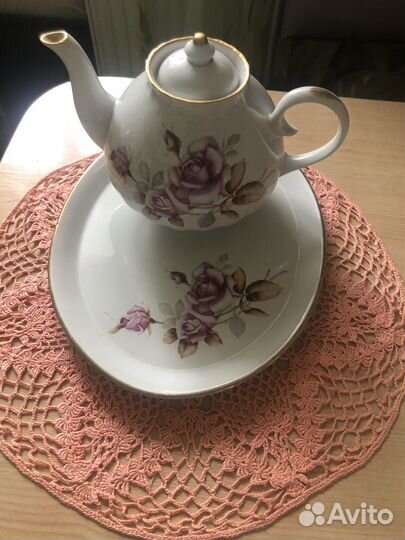 Фарфоровый чайник 20 век