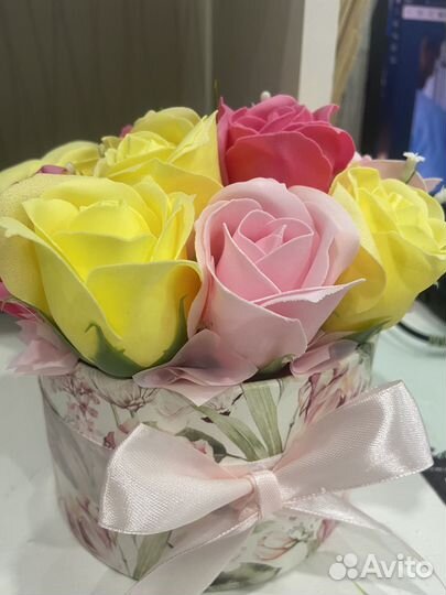 Букет из мыла