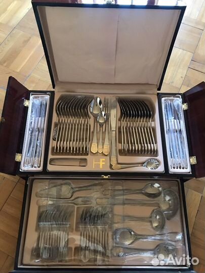 Столовый набор ложки и вилки