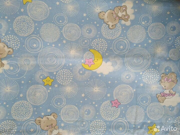 Простыня на резинке 120*60*12