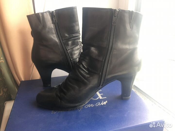 Полусапожки caprice, 38 размер, натуральная кожа