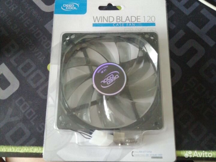 Кулер deep cool wind blade 120 для пк