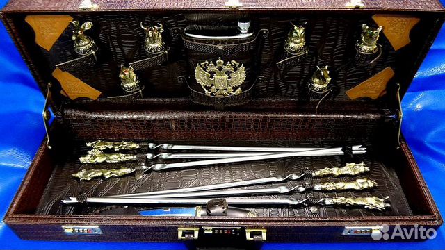 Шашлычный подарочный набор 