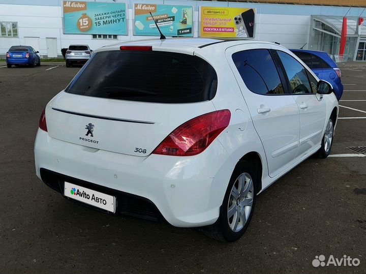 Peugeot 308 1.6 AT, 2011, 141 000 км