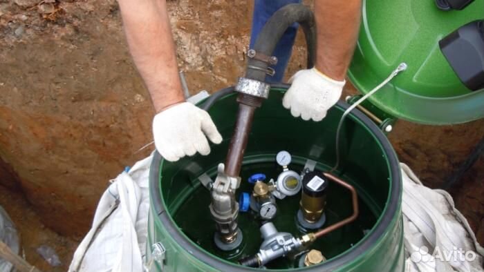 Заправка газгольдера, доставка газа