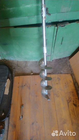 Ледобур титановый