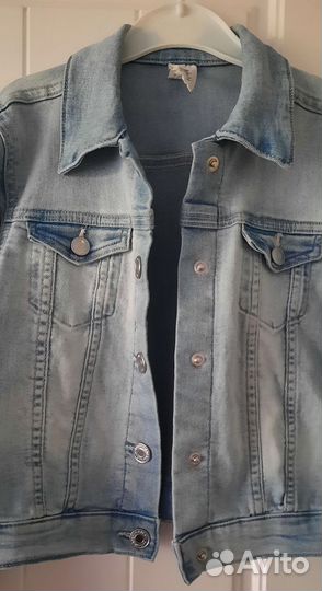 Джинсовая куртка для девочки zara 122