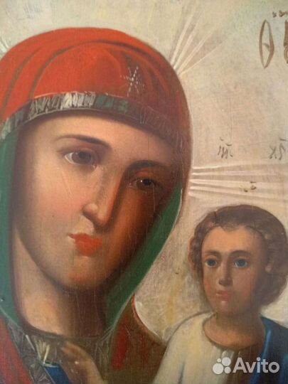 Икона тихвинская прес. богородица