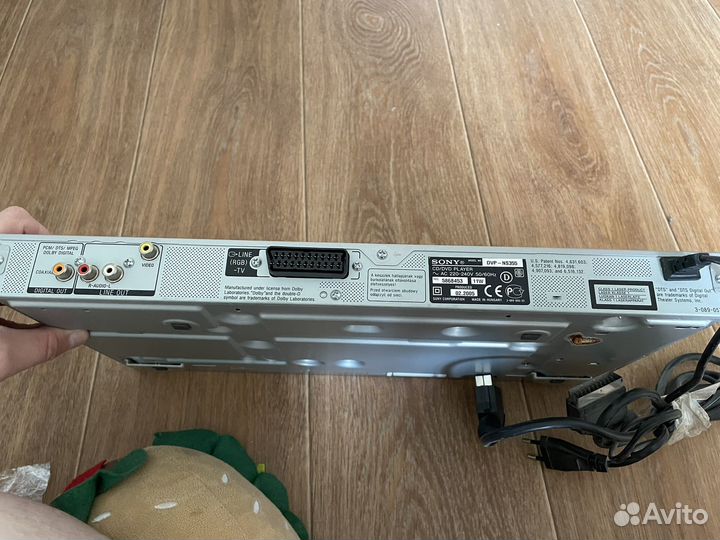 Dvd плеер sony dvp ns 355