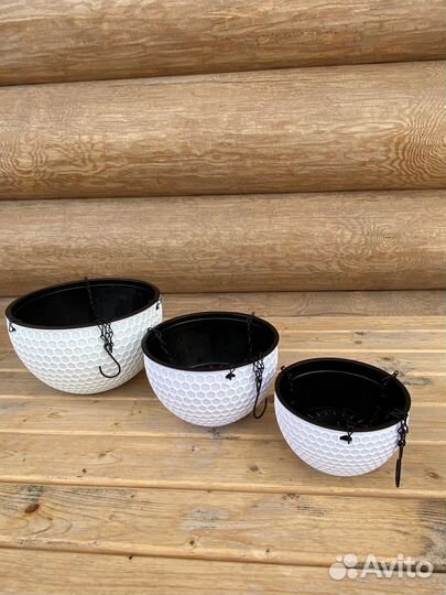 Кашпо для цветов подвесное