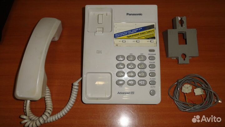 Стационарный проводной телефон panasonic