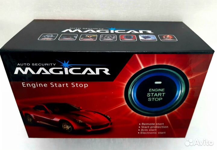 Кнопка старт-стоп двигателя. Магазин. Гарантия