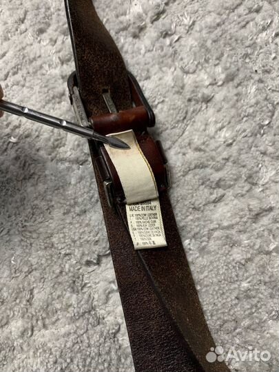 Винтажный ремень Diesel натуральная кожа