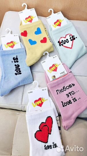 Носки с сердечками, Love is., VS