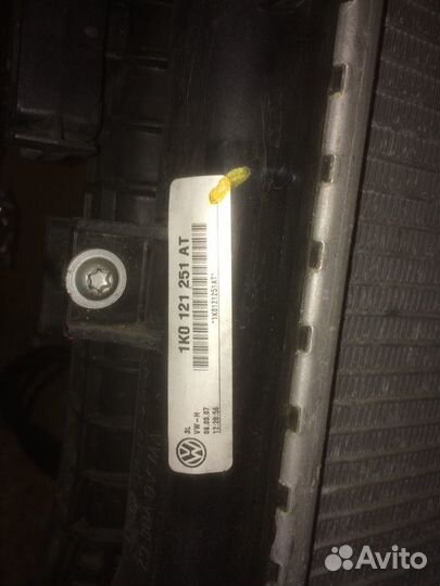 Кассета радиаторов турбо volkswagen audi skoda