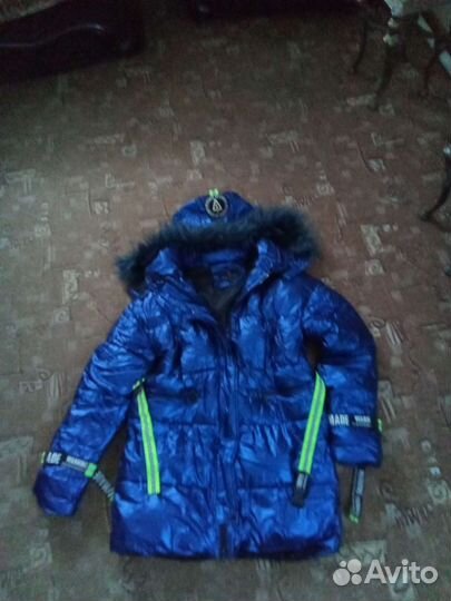 Пуховик для девочки подростка