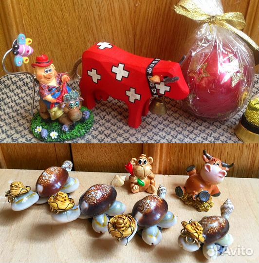 Предметы интерьера Фигурки Шкатулки Свечи