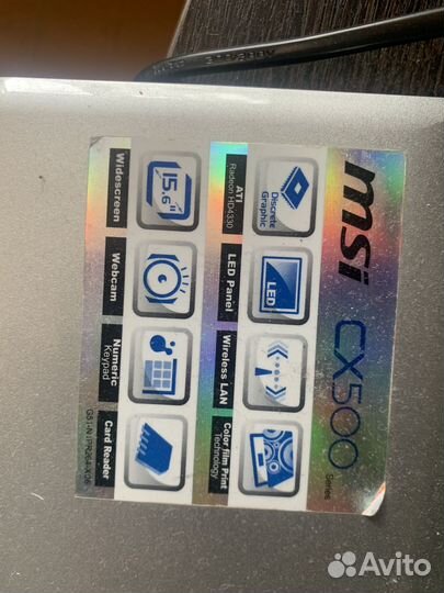 Ноутбук msi бу