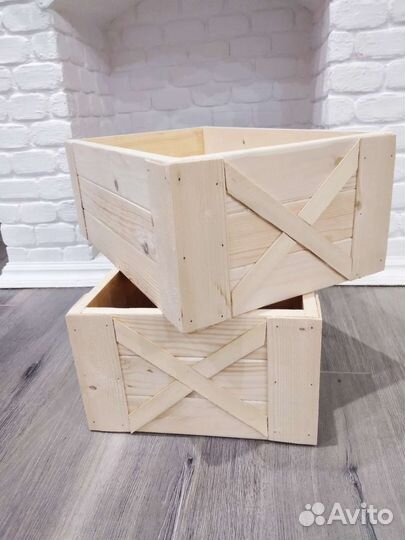 Ящик деревянный