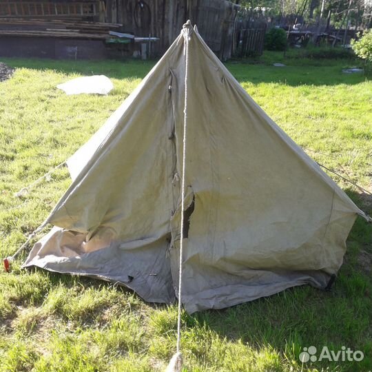 Палатка брезентовая СССР в ремонт