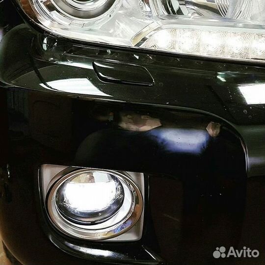 Land Cruiser 200 12-15 LED Туманки F-Sport D4HA9