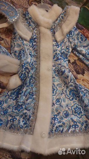 Костюм снегурочки детский