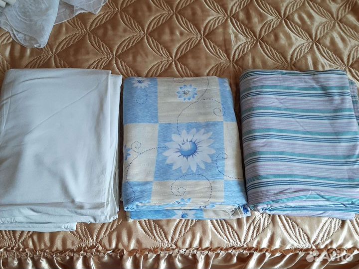 Постельное бельё СССР. Б/у. Накидушки на подушки