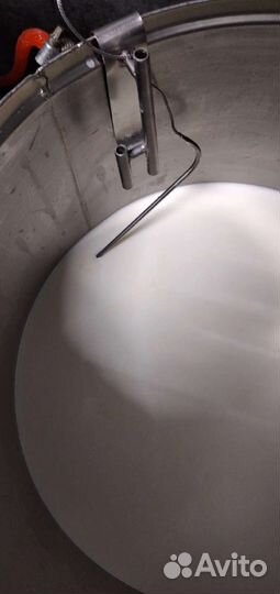 Сырое молоко и сливки через меркурий