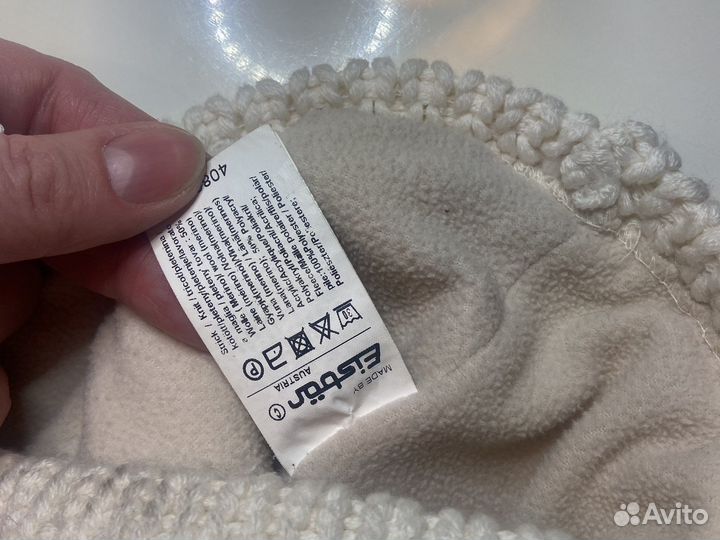 Шапка детская для девочки зимняя