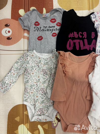 Боди для девочки 68