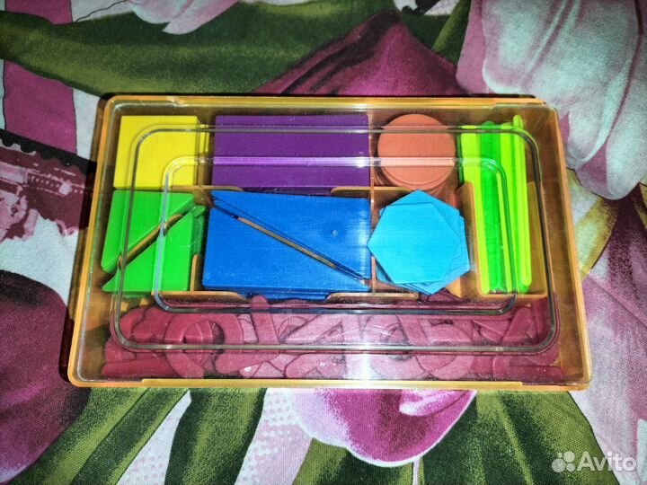 Счётные палочки и геометрические фигуры