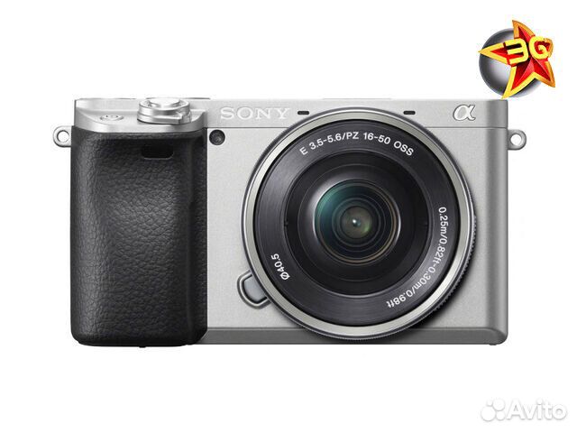 Фотоаппарат Sony Alpha ilce-6400 Kit 16-50mm Сереб
