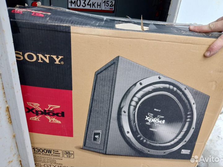 Сабвуфер Sony Xplod 1300w