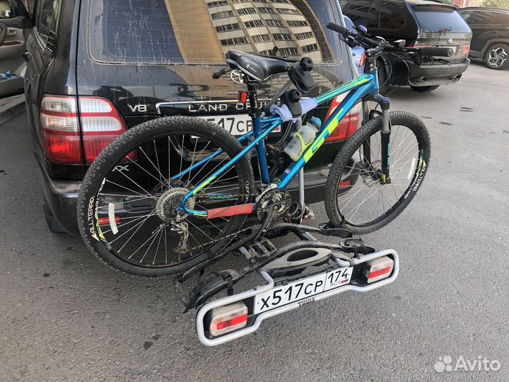 Велобагажник на фаркоп thule