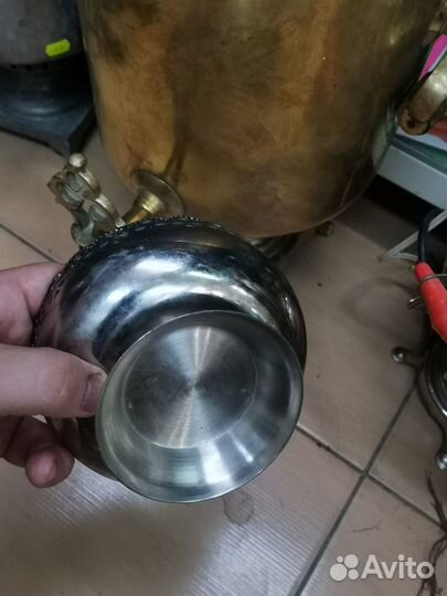 Капельник для самовара старинный