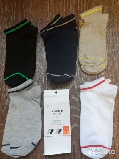 Носочки детские новые 5 шт