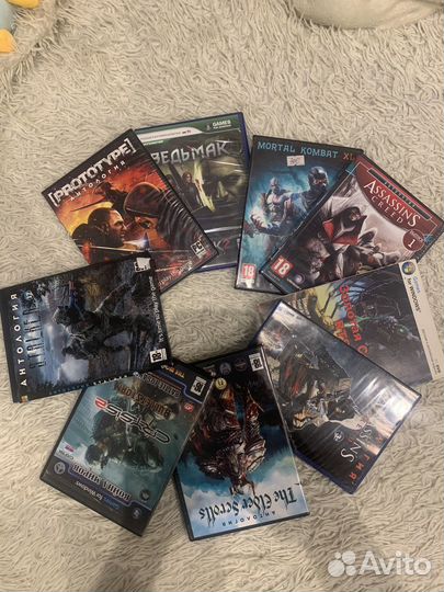 Диски с играми на пк