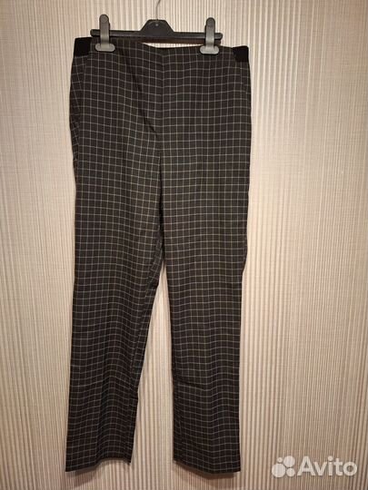 Брюки клетчатые zolla