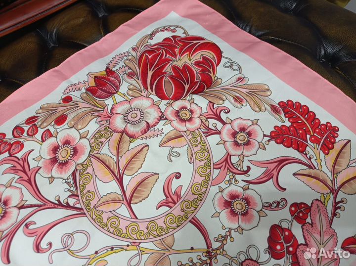 Платок шелковый винтаж kenzo италия