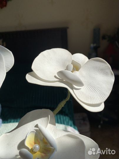 Орхидея искусственная ручная работа