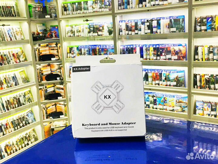 Адаптер KX для подключения клавиатуры и мышки к ps