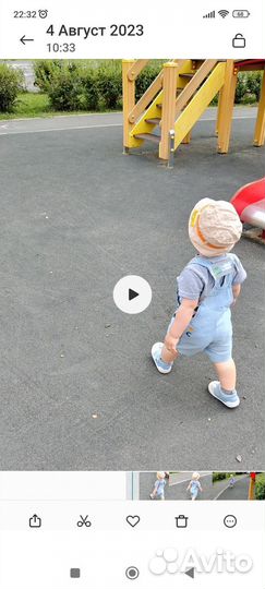 Панама для малыша 0+ летняя льняная