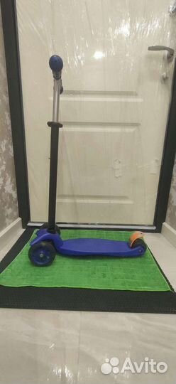 Самокат детский трехколесный бу