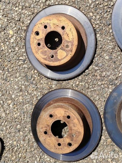 Диски тормозные задние teana