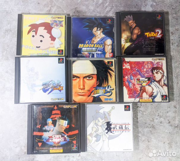 Игры на PS1 Файтинги, Fighter, Street Fighter