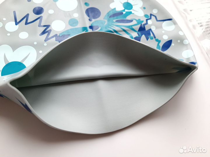 Шапочка для плавания новая детская для девочки